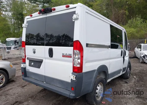 2018 Ram Promaster 1500 Low Roof 118 Wb from USA, damaged, VIN 3C6TRVNG2JE111624